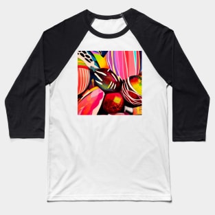 Carved Gourds Abstract Baseball T-Shirt